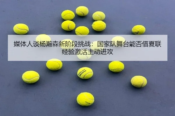 媒体人谈杨瀚森新阶段挑战：国家队舞台能否借夏联经验激活主动进攻